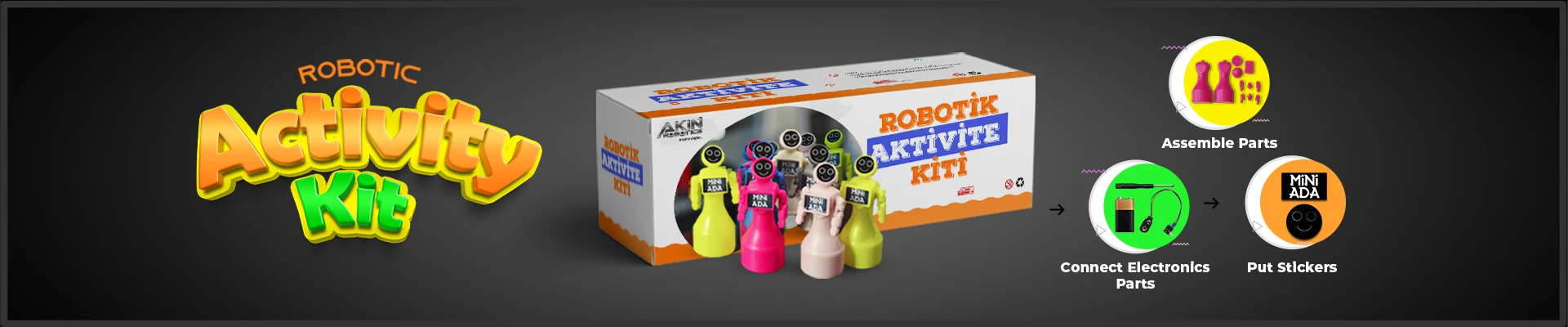 AKINROBOTICS ROBOTIC ACTIVITY KIT