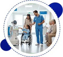 social robot mini ada Health Sector