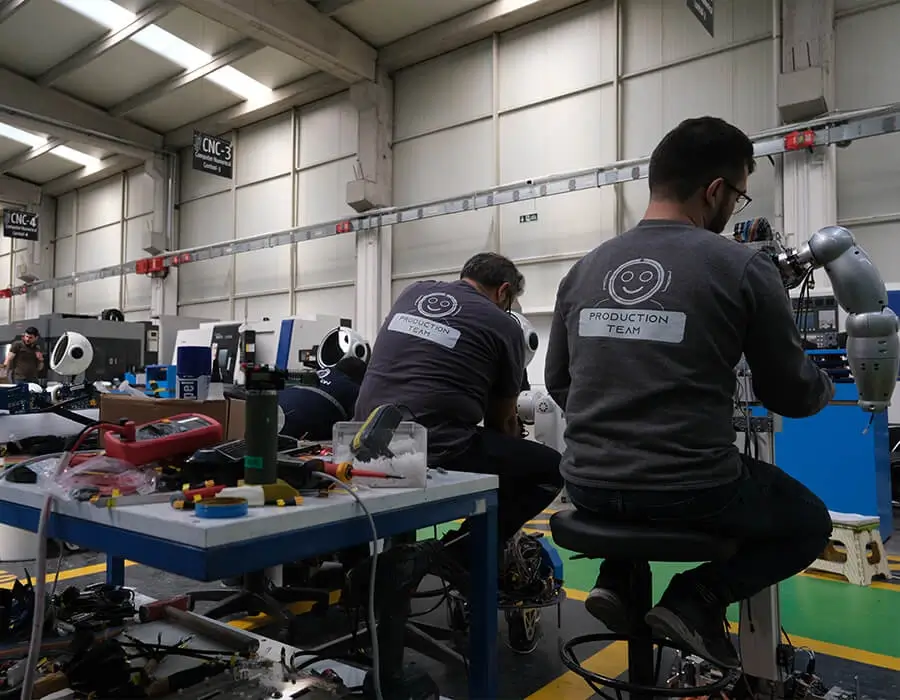 Akinrobotics Seri Uretim Hatti Ada7 Miniada Servisrobotu 8