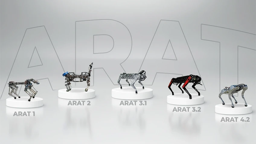 quadruped Robot ARAT project