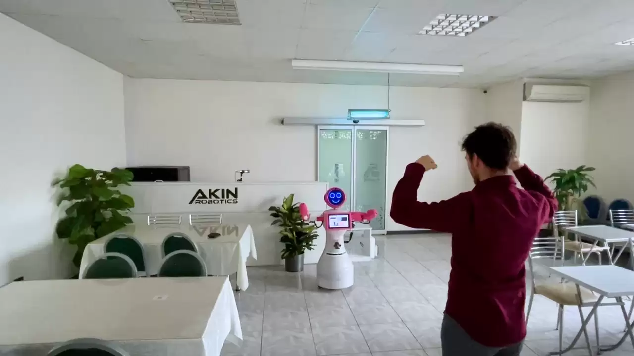 Social Robot Mini Ada Videos