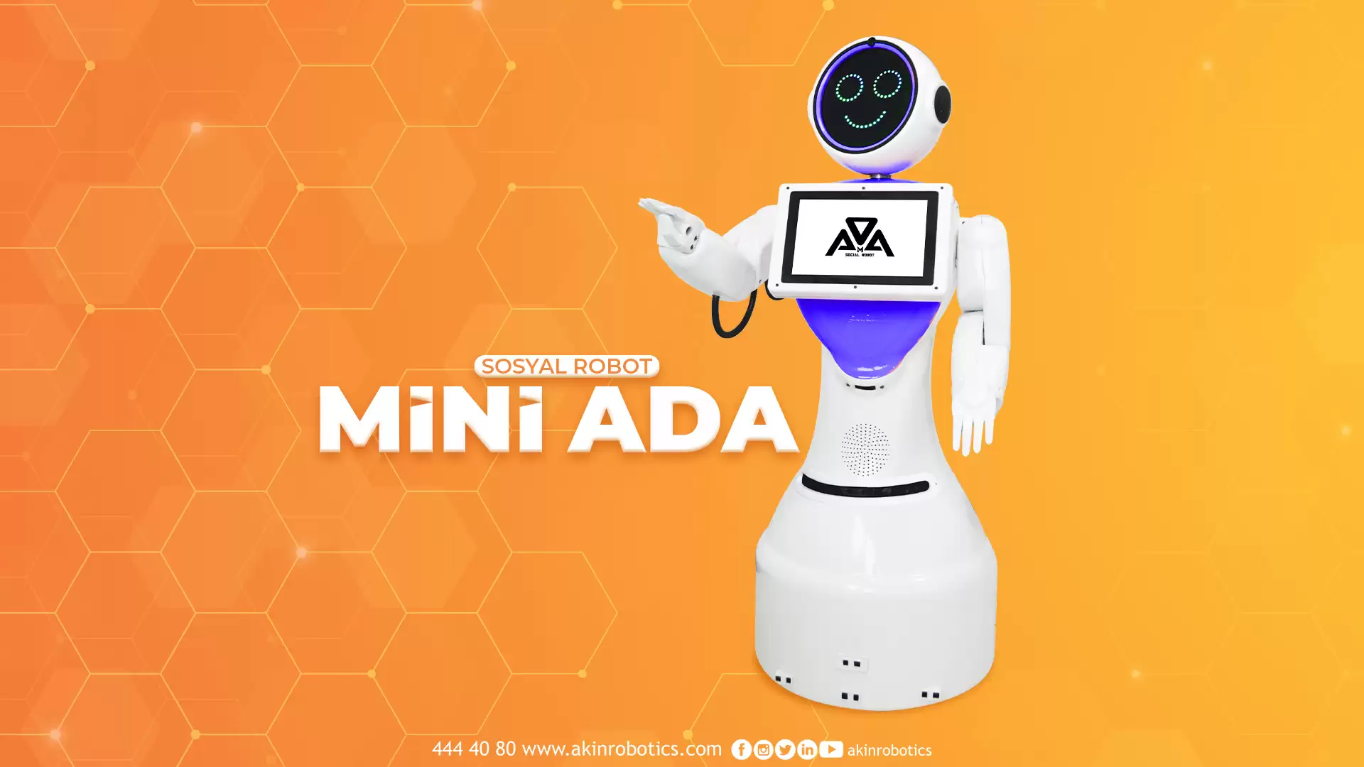 Social Robot Mini Ada Videos