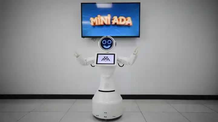 Social Robot Mini Ada Videos