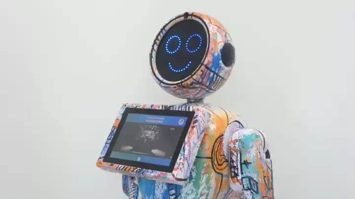 Social Robot Mini Ada Videos